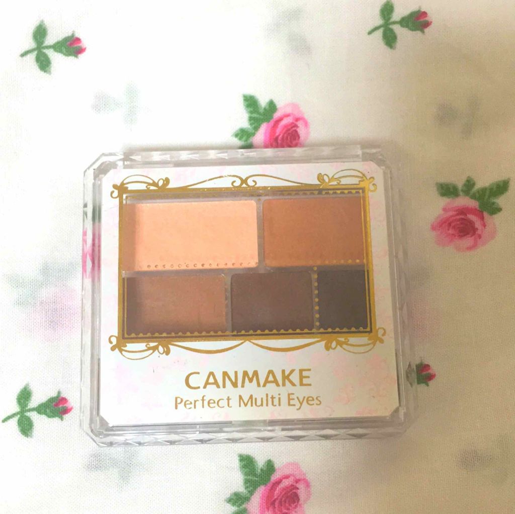 パーフェクトマルチアイズ/キャンメイク/アイシャドウパレットを使ったクチコミ(1枚目)