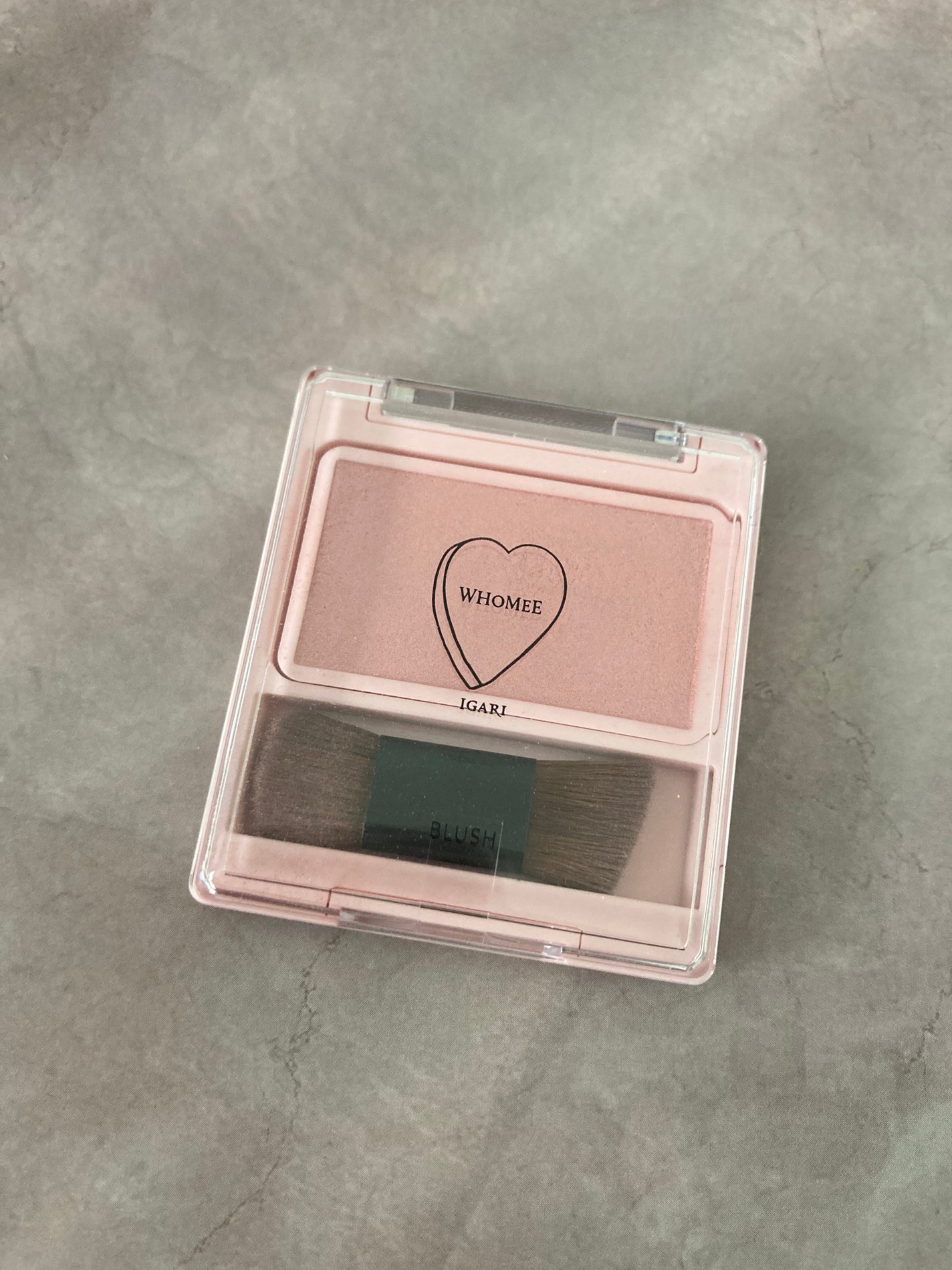 フーミー シングルブラッシュ/WHOMEE/パウダーチークを使ったクチコミ(1枚目)