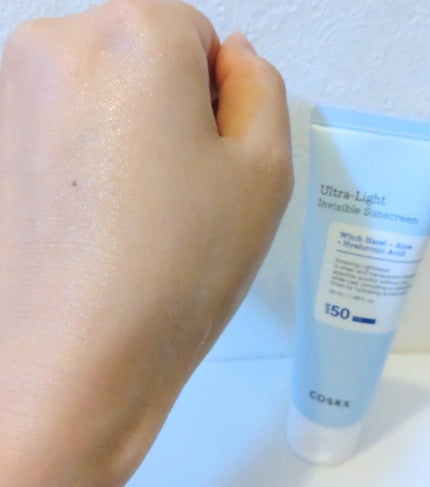 ウルトラライト透明UVクリーム/COSRX/日焼け止めクリームを使ったクチコミ(5枚目)