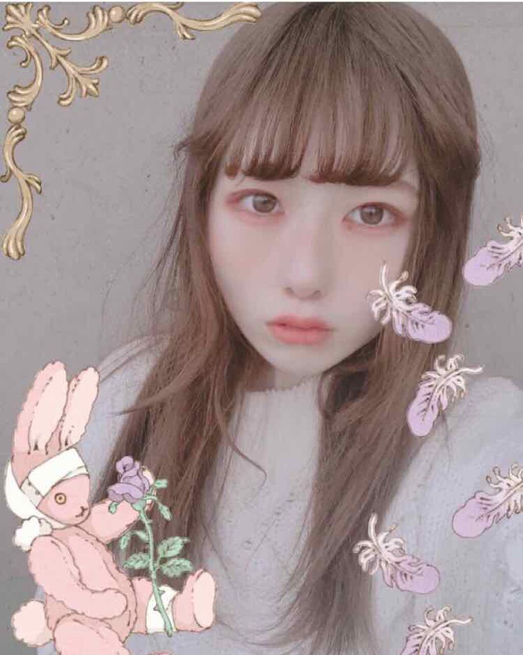 チーク カラー(ブラシ付)/ちふれ/パウダーチークを使ったクチコミ（3枚目）