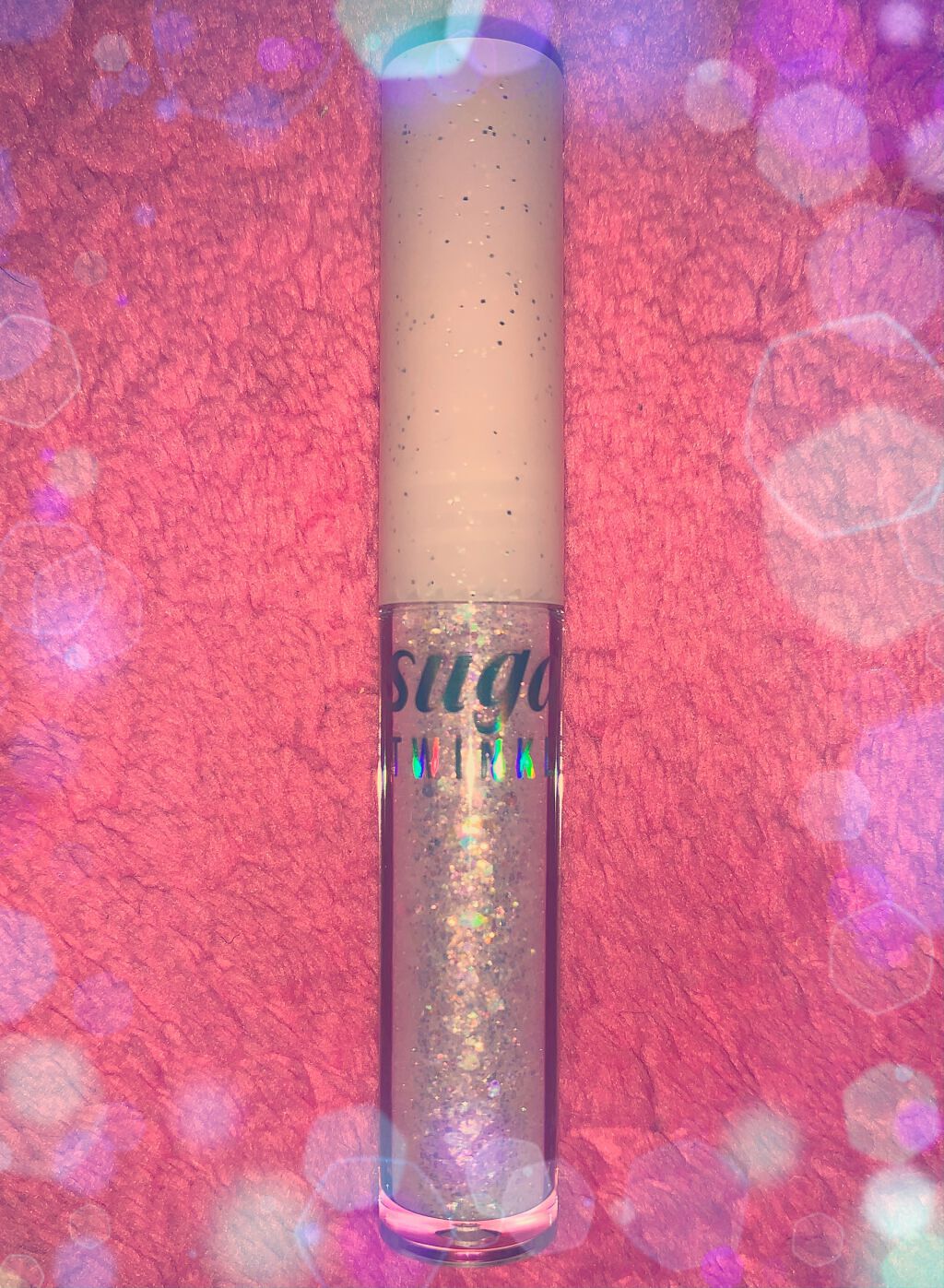 シュガー トゥインクル リキッド グリッター/PERIPERA/グリッターを使ったクチコミ(2枚目)