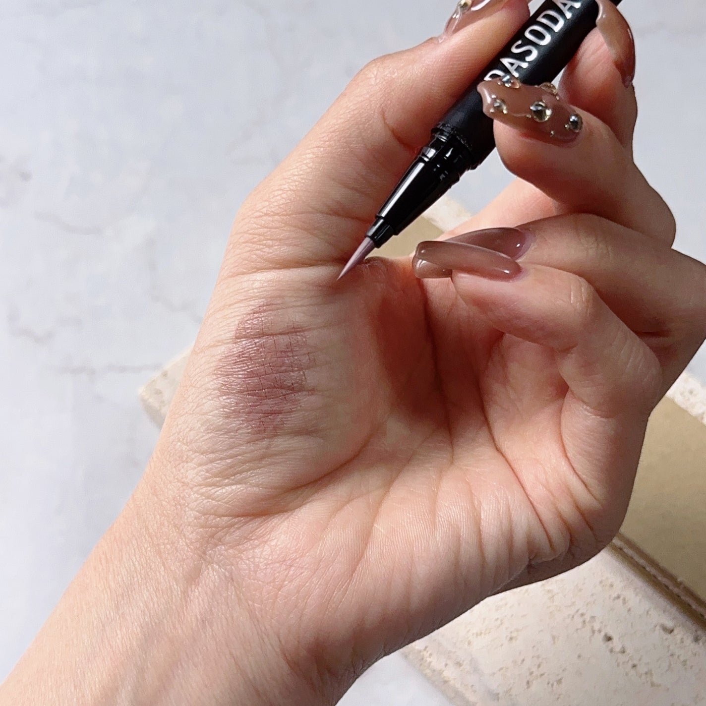 ダソダ プロフェッショナル リキッドアイライナー/DASODA/リキッドアイライナーを使ったクチコミ(3枚目)