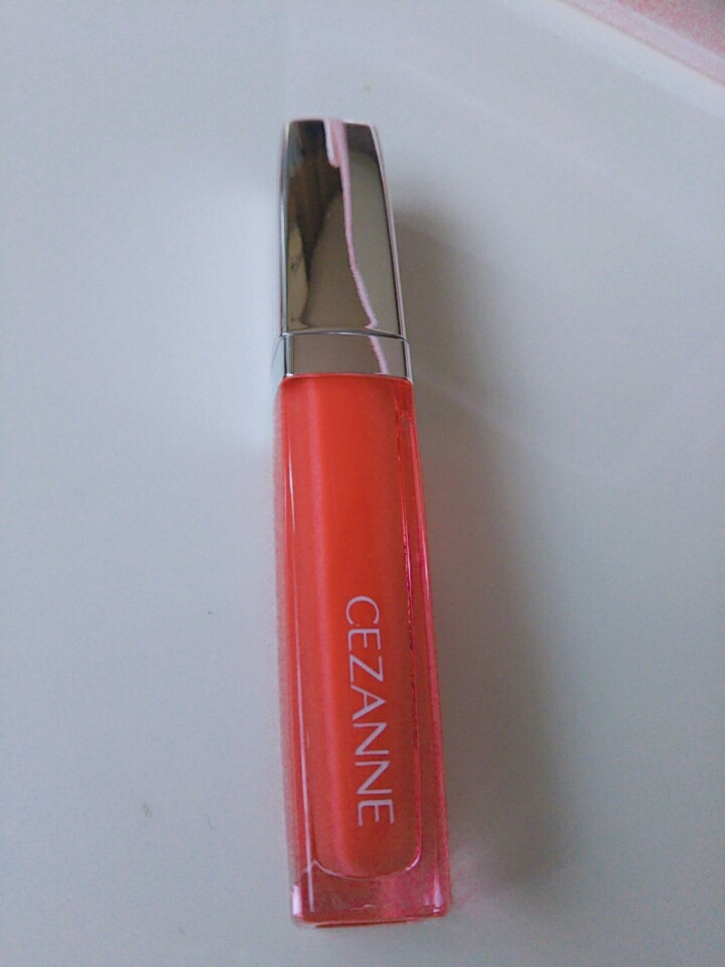ジェルグロスリップ/CEZANNE/リップグロスを使ったクチコミ（2枚目）
