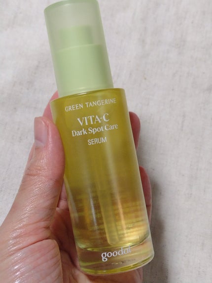グリーンタンジェリン ビタC ダークスポットケアセラム/goodal/美容液を使ったクチコミ(3枚目)