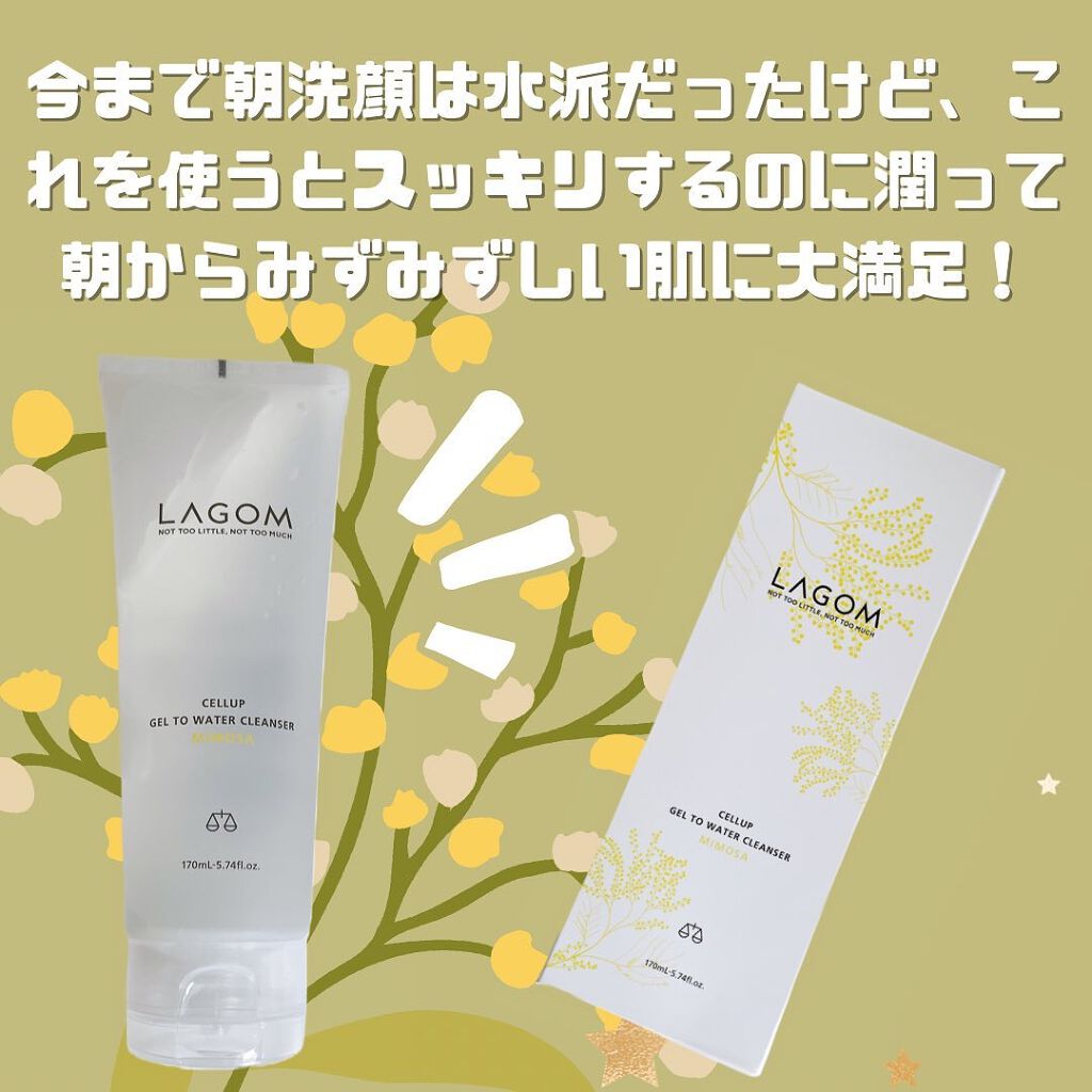 ジェルトゥウォーター クレンザー (MI)/LAGOM /その他洗顔料を使ったクチコミ(4枚目)