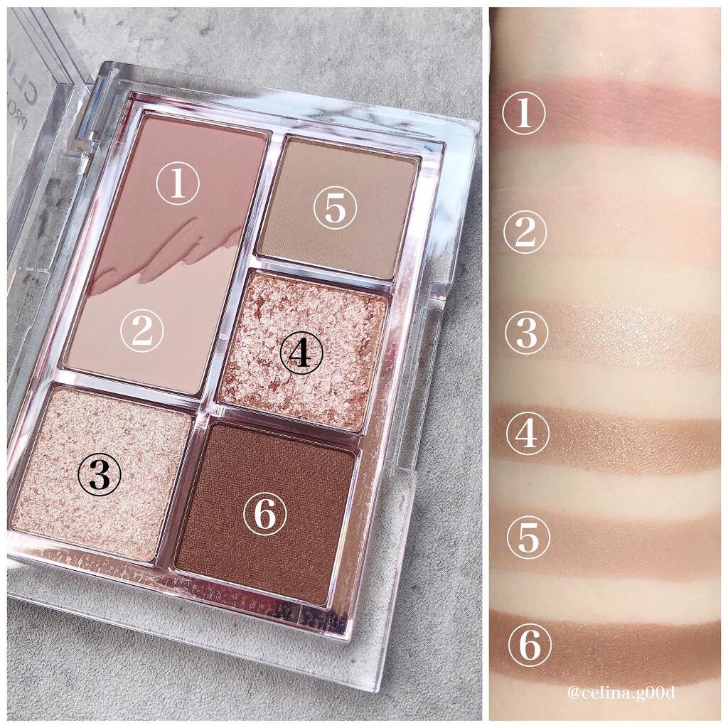 プロ アイパレット ミニ/CLIO/アイシャドウパレットを使ったクチコミ(2枚目)