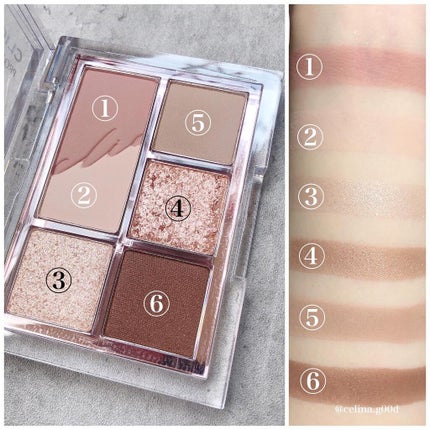 プロ アイパレット ミニ/CLIO/アイシャドウパレットを使ったクチコミ(2枚目)