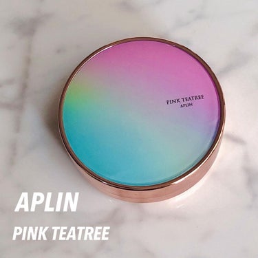 ピンクティーツリーカバークッション/APLIN/クッションファンデーションを使ったクチコミ（1枚目）