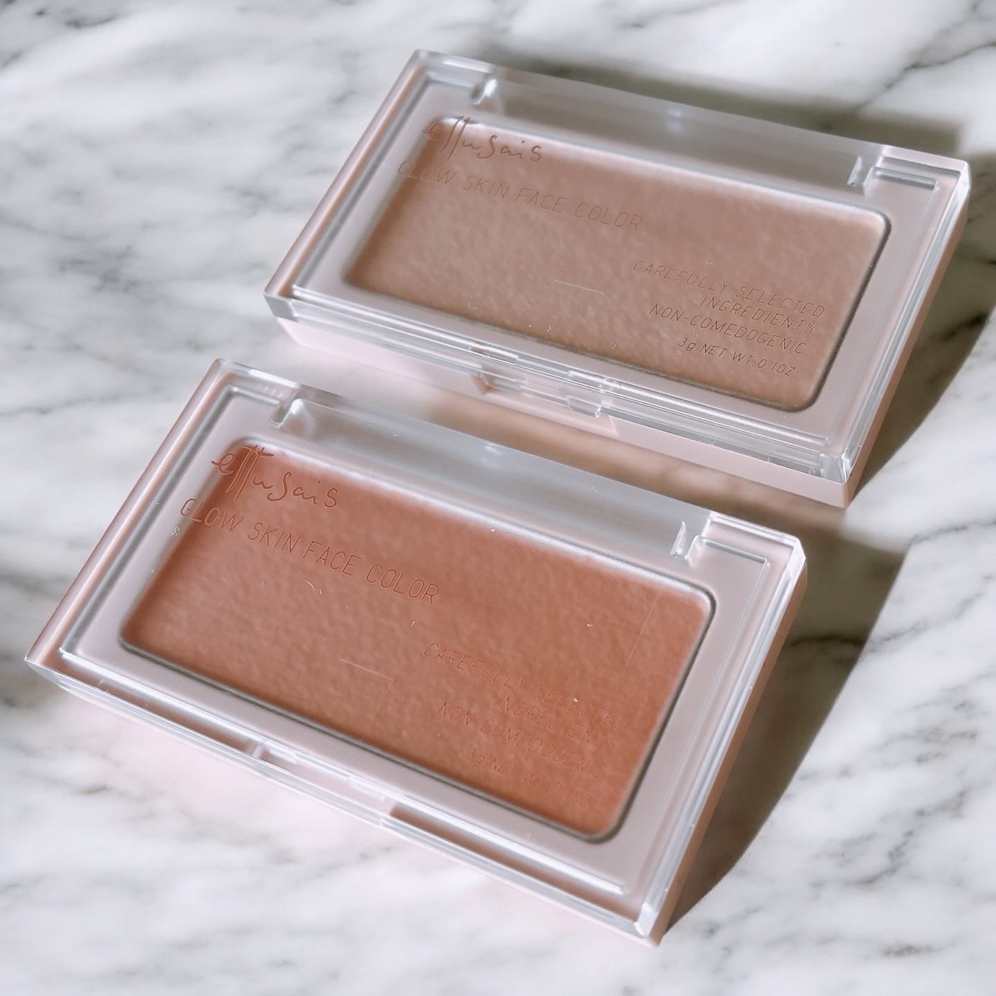 エテュセ グロウスキン フェイスカラー 01 <ハイライター>/ettusais/パウダーハイライトを使ったクチコミ（2枚目）