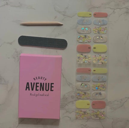 リアルジェルネイルシール/BEAUTY AVENUE/ネイルシールを使ったクチコミ(6枚目)