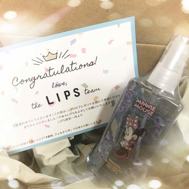 なんと！Lipsさんから素敵なプレゼントが届きました♡

〜フェルナンダ〜
フレグランスボディミスト 
マリアゲルM〈化粧水〉


さっそくつけてみました！
香りはジャスミンの香りです。 ほのかにいい香