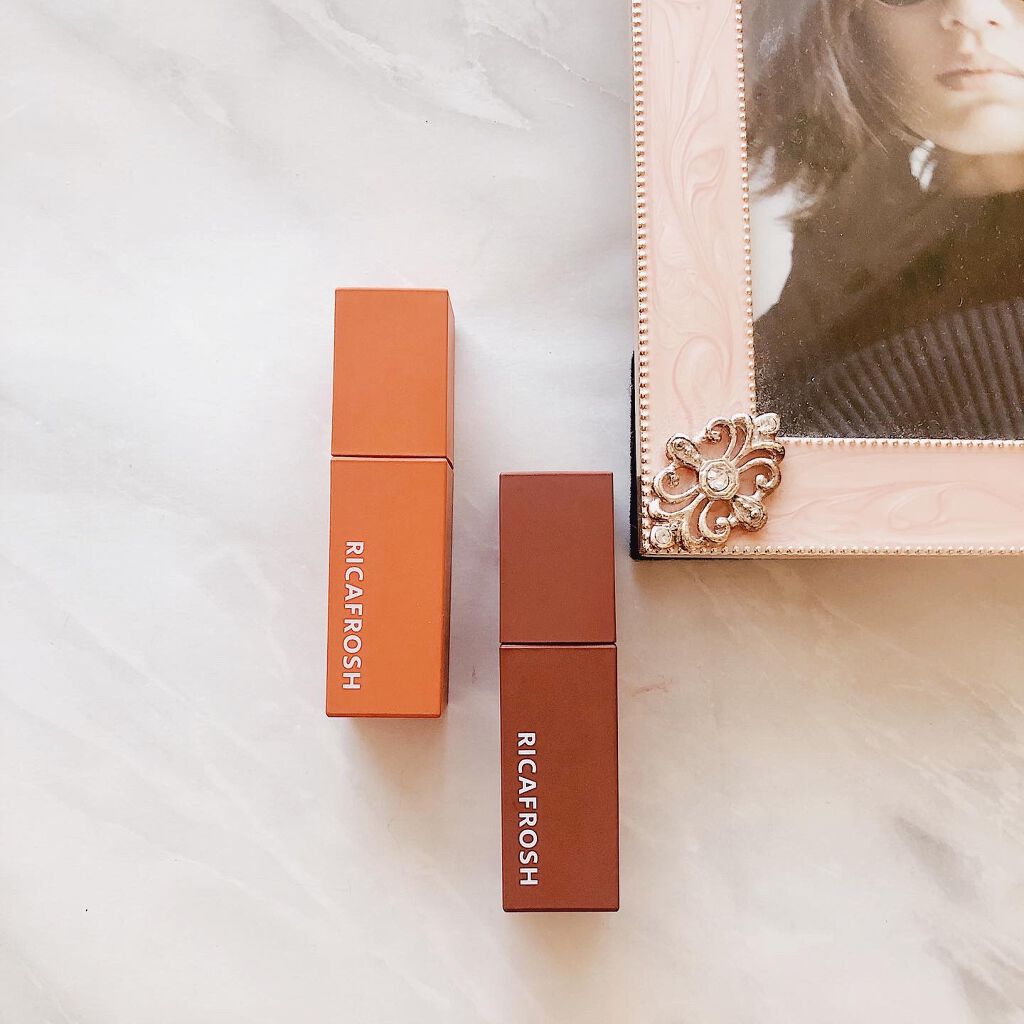 ジューシーリブティント/RICAFROSH/リップティントを使ったクチコミ（2枚目）