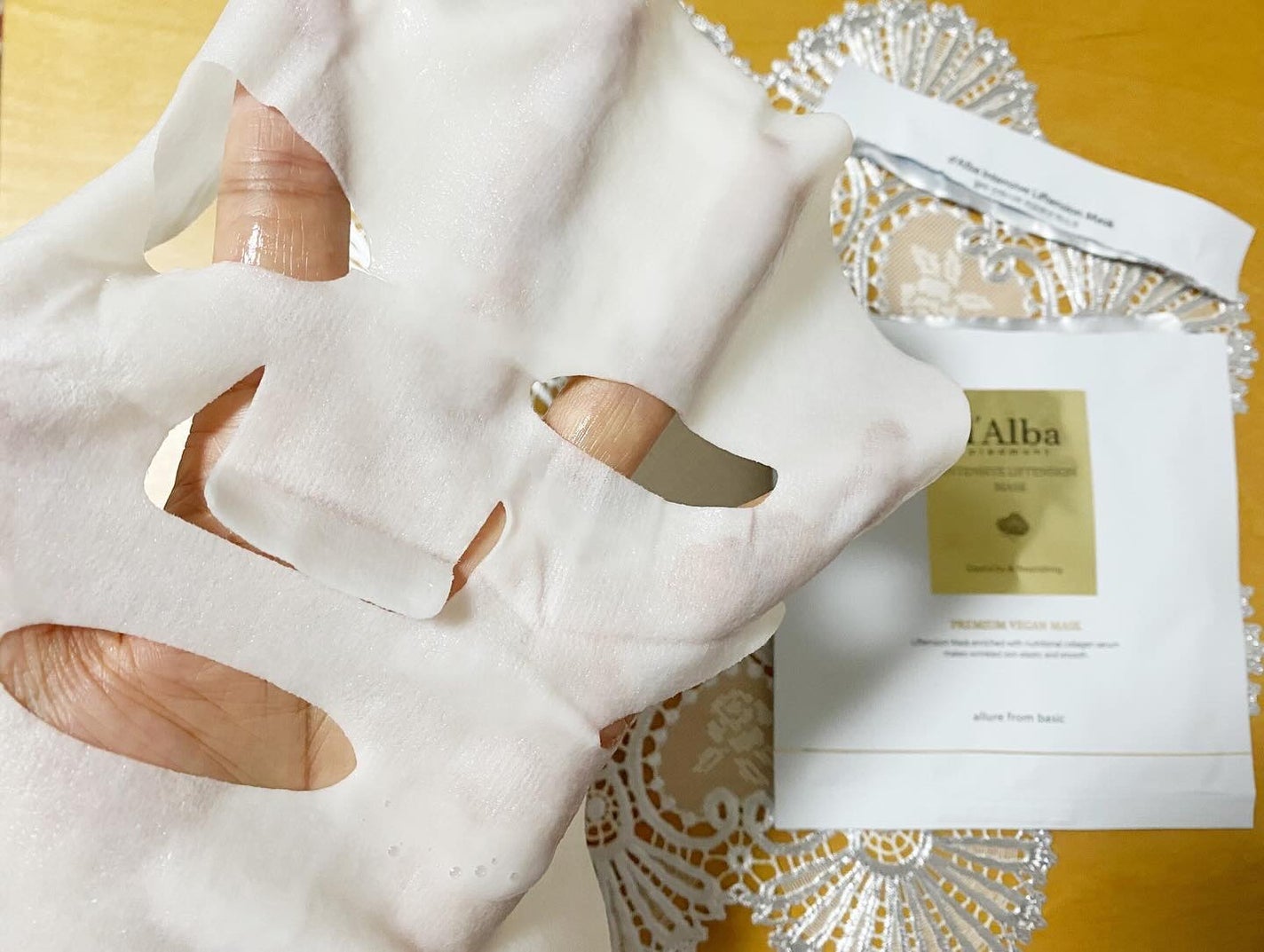 インテンシブリフテンションマスク/ダルバ/シートマスク・パックを使ったクチコミ(2枚目)