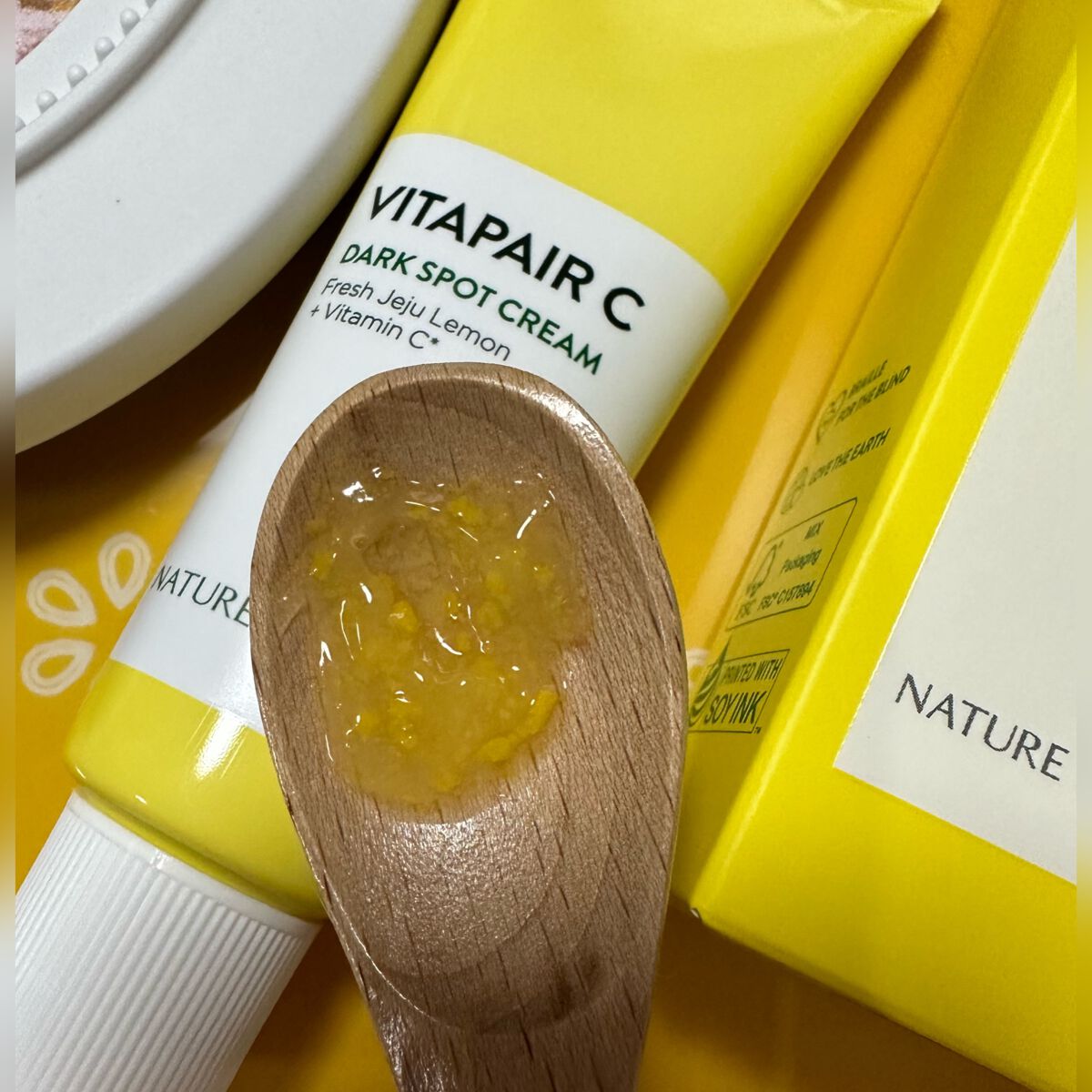 ビタペアC クリーム/ネイチャーリパブリック/フェイスクリームを使ったクチコミ(2枚目)