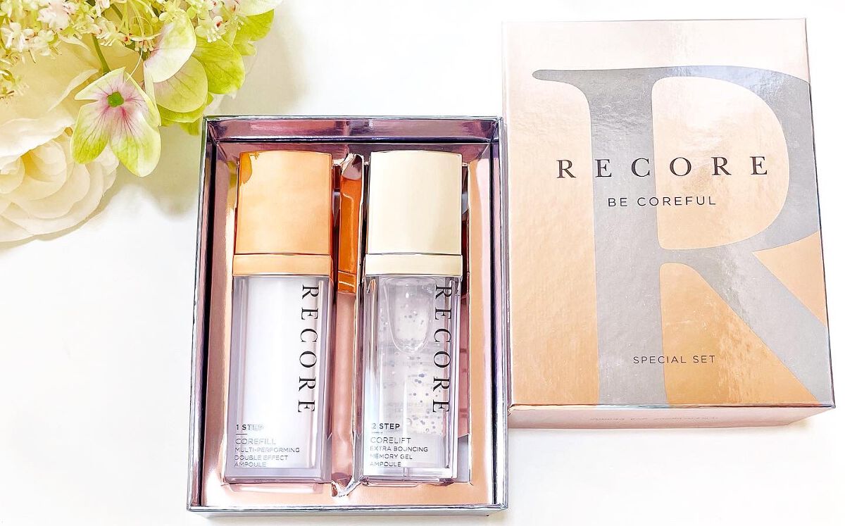 リコアアンプルガラスキット/RECORE/美容液を使ったクチコミ（1枚目）