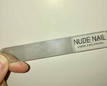 NUDE NAIL/グラス ネイルシャイナー/ネイル用品を使ったクチコミ（2枚目）