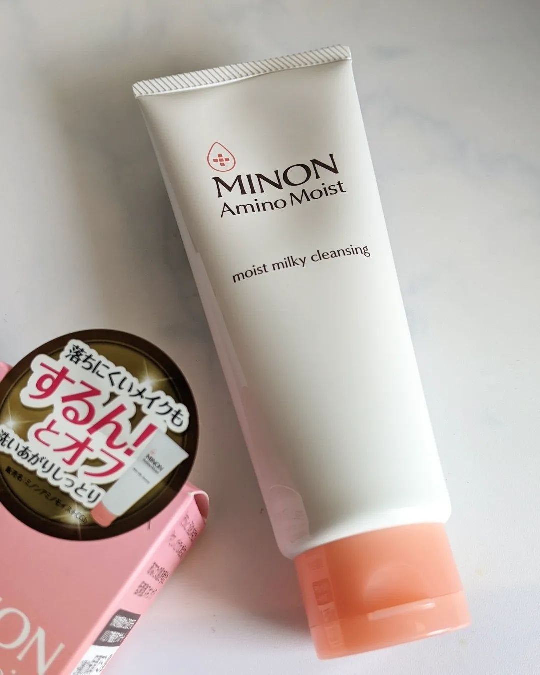 ミノン アミノモイスト モイストミルキィ クレンジング/ミノン/ミルククレンジングを使ったクチコミ(1枚目)