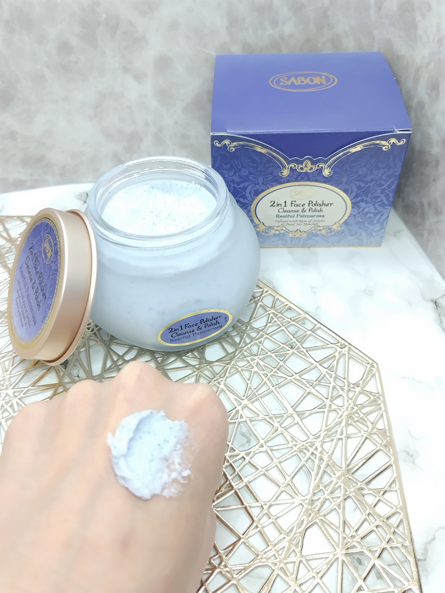 フェイスポリッシャー レスティング/SABON/スクラブ・ゴマージュを使ったクチコミ（3枚目）