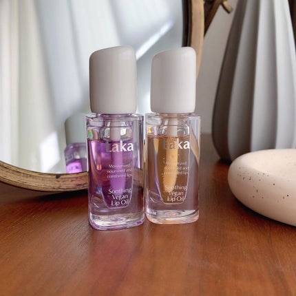 スージングヴィーガンリップオイル/Laka/リップオイルを使ったクチコミ(1枚目)