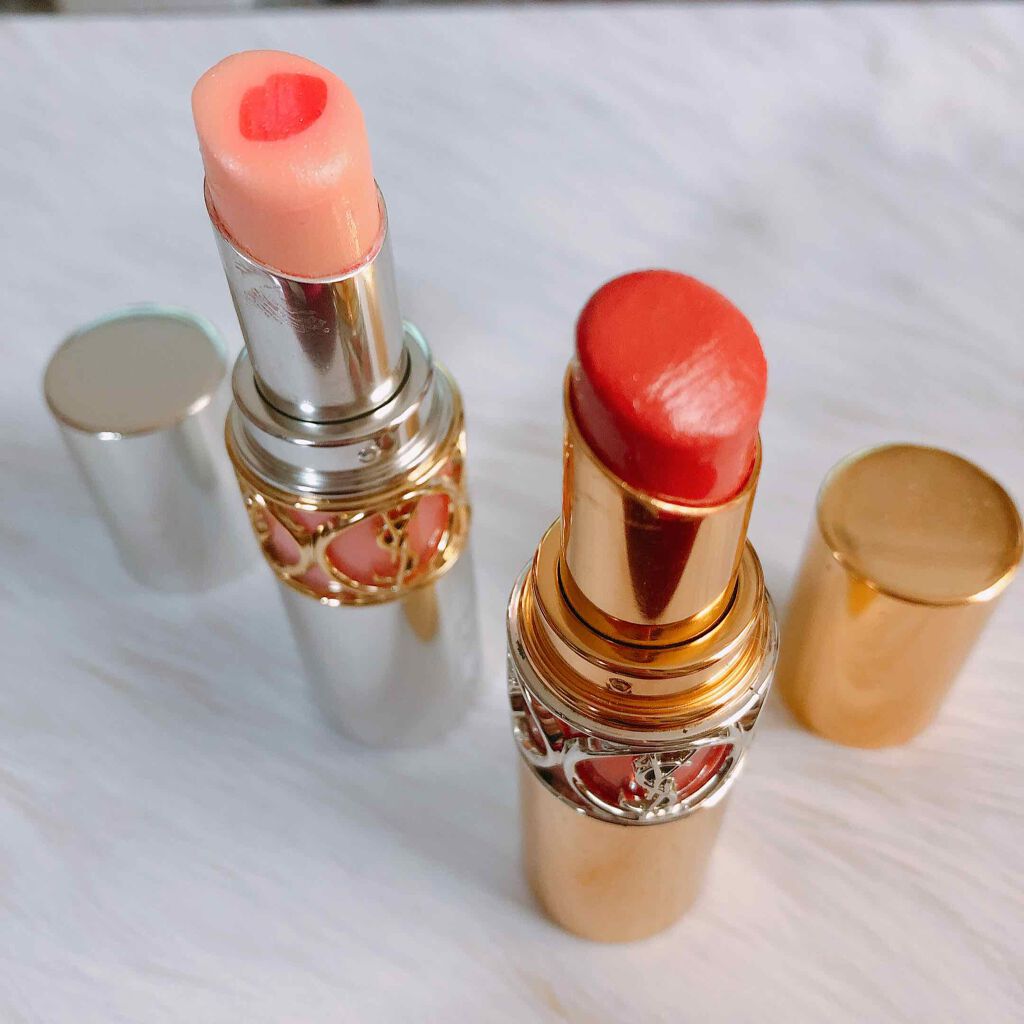 ヴォリュプテ ティントインバーム/YVES SAINT LAURENT BEAUTE/口紅を使ったクチコミ（1枚目）