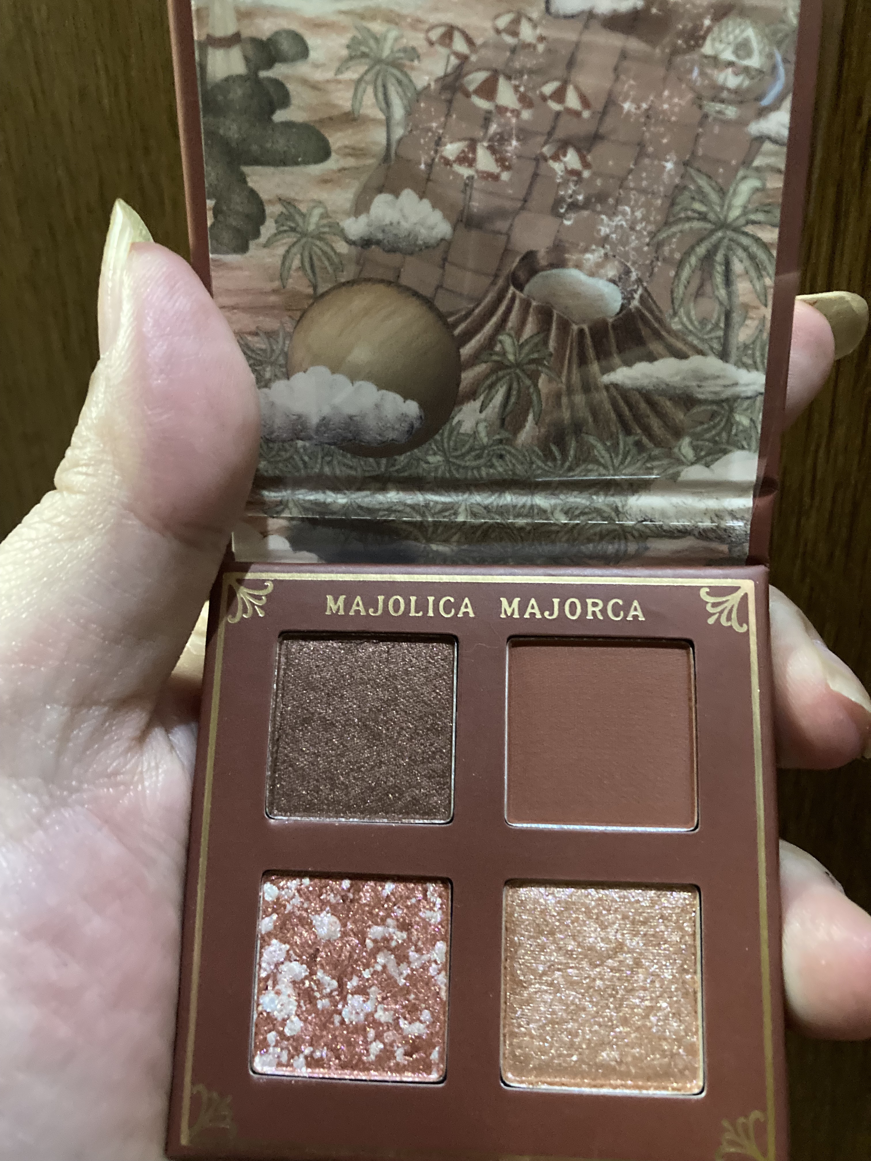 シャドーフラッシュ /MAJOLICA MAJORCA/アイシャドウパレットを使ったクチコミ（3枚目）