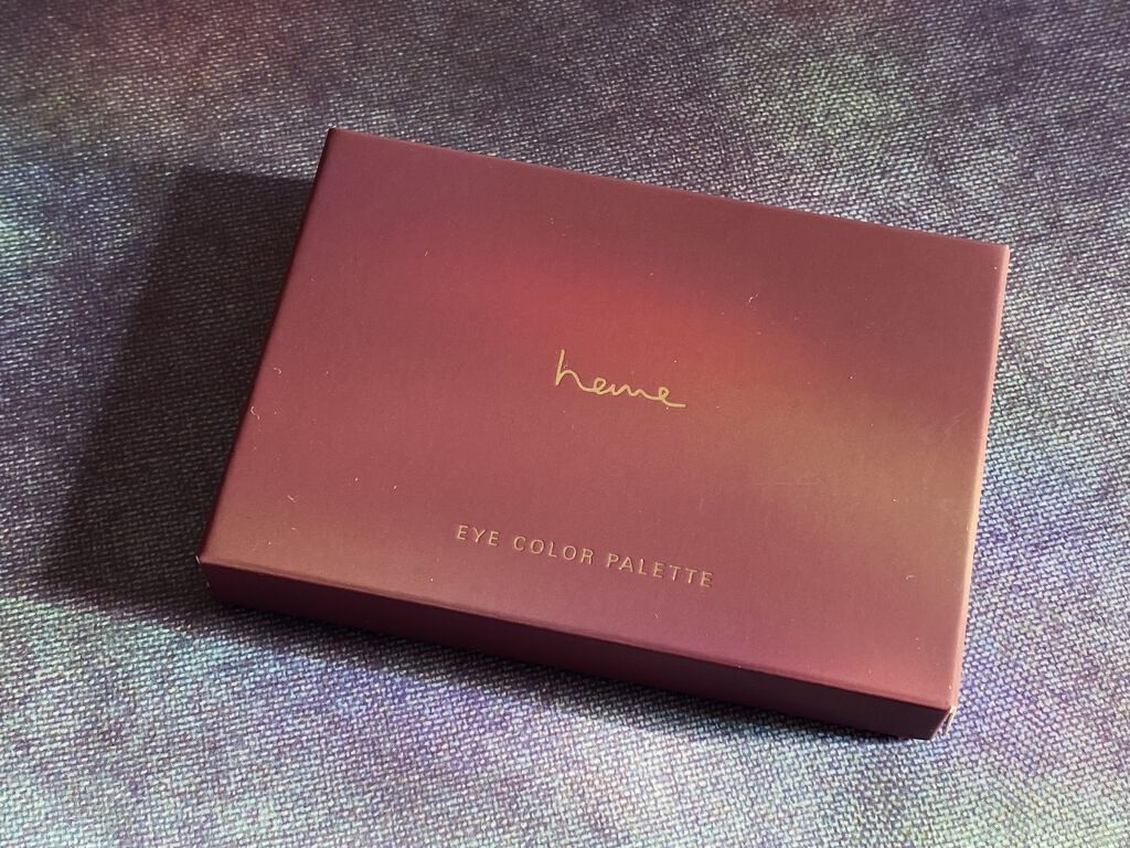 アイカラーパレット/heme/アイシャドウパレットを使ったクチコミ（2枚目）