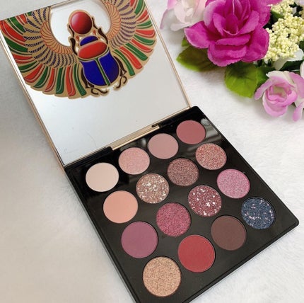 大英博物館 エジプトシリーズ アイシャドウパレット/ZEESEA/アイシャドウパレットを使ったクチコミ(4枚目)