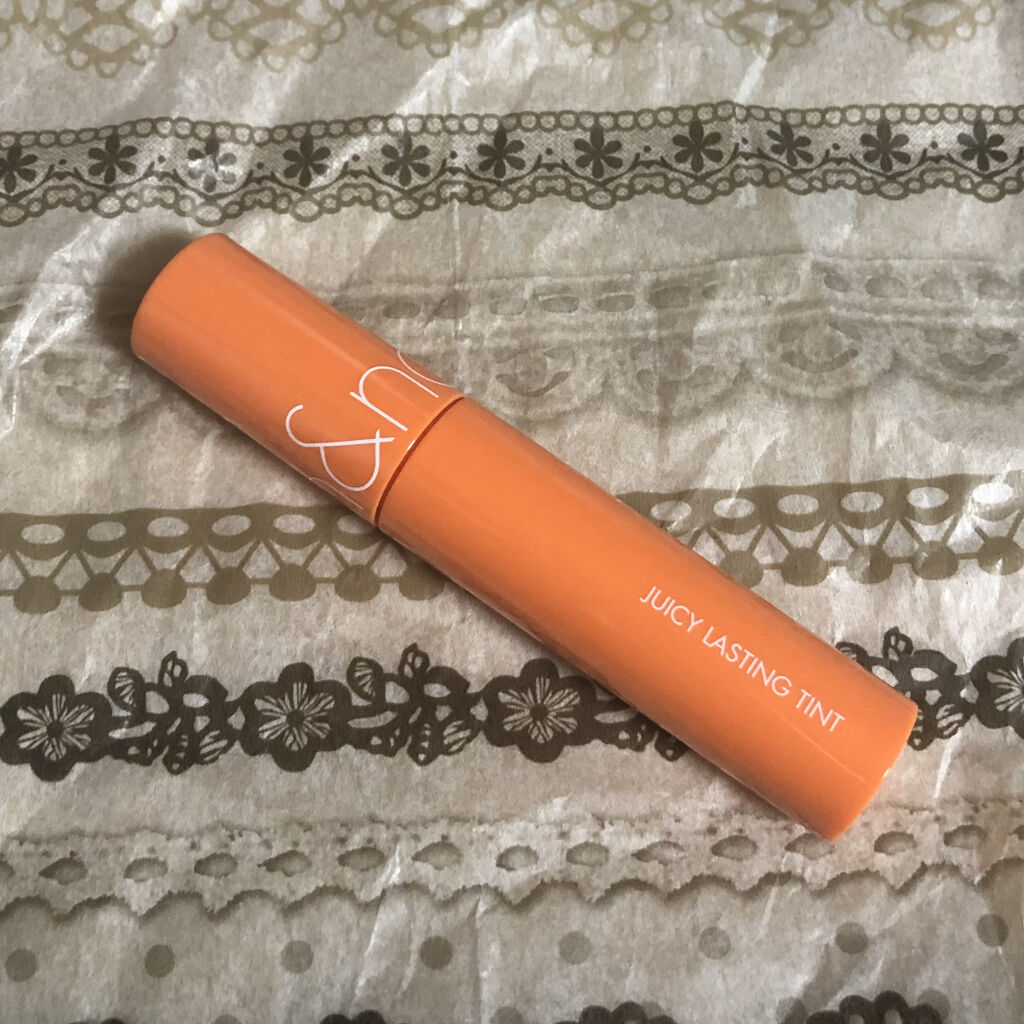 ジューシーラスティングティント/rom&nd/リップティントを使ったクチコミ（1枚目）