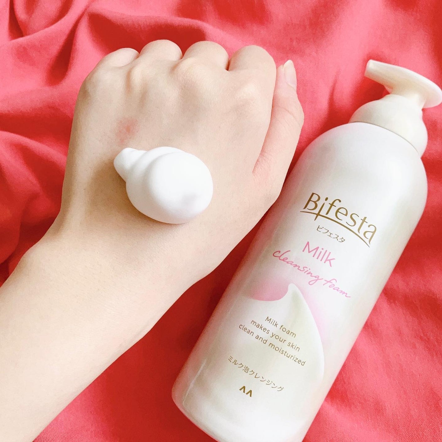 もっちりミルク泡クレンジング/ビフェスタ/クレンジングを使ったクチコミ(3枚目)