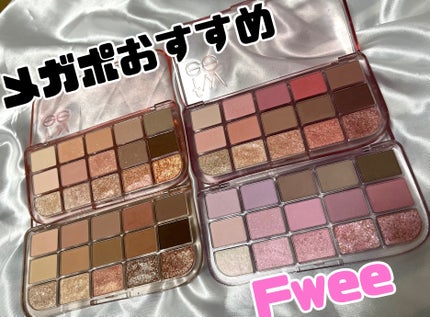 フィー モアムードアイパレット/fwee/アイシャドウパレットを使ったクチコミ(1枚目)