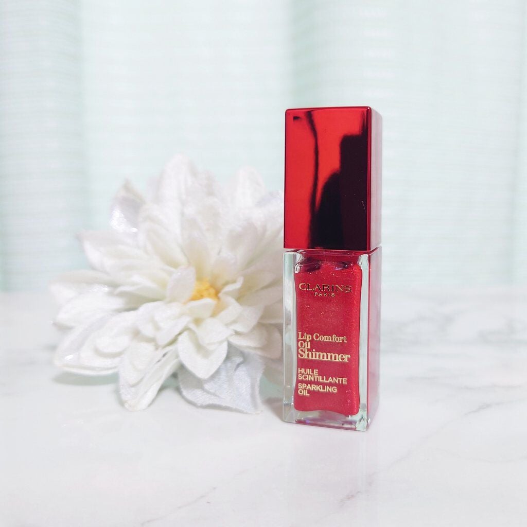 コンフォート リップオイル シマー/CLARINS/リップグロスを使ったクチコミ(1枚目)