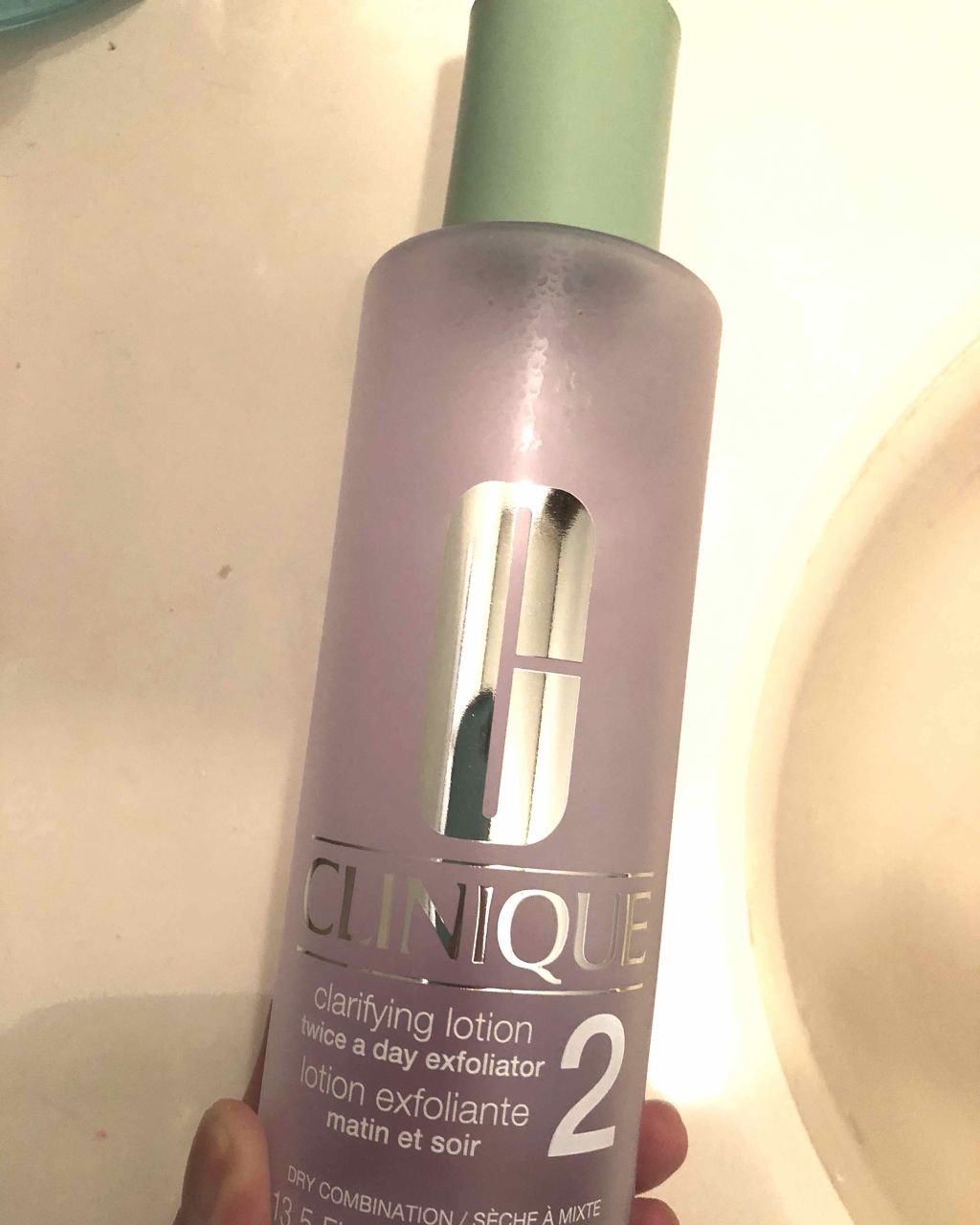クラリファイング ローション 2/CLINIQUE/拭き取り化粧水を使ったクチコミ(1枚目)