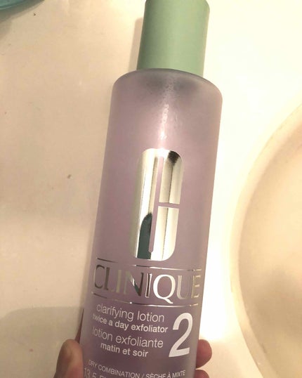 クラリファイング ローション 2/CLINIQUE/拭き取り化粧水を使ったクチコミ(1枚目)