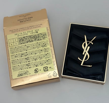 クチュール ミニ クラッチ/YVES SAINT LAURENT BEAUTE/アイシャドウパレットを使ったクチコミ(6枚目)