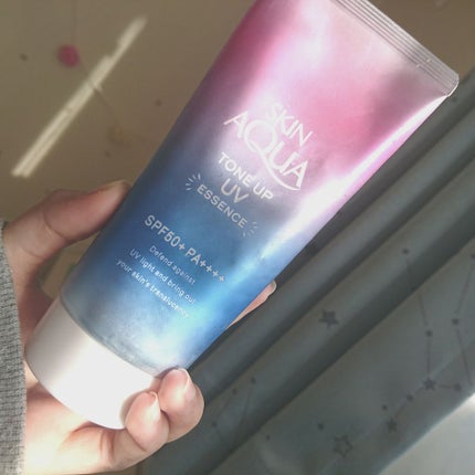スキンアクア トーンアップUVエッセンス/スキンアクア/日焼け止めクリームを使ったクチコミ(1枚目)