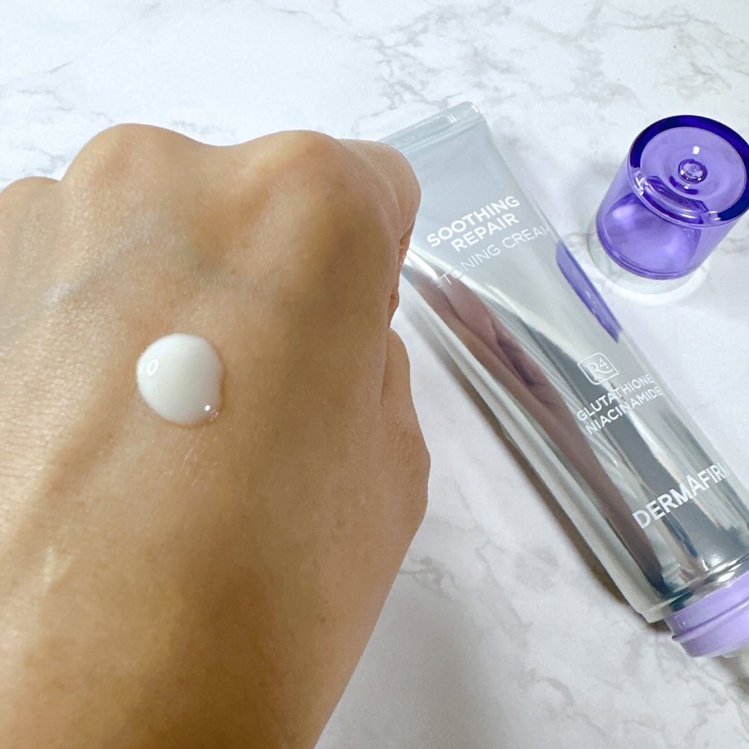 スージングリペア　トーニングクリーム/ダーマファーム/フェイスクリームを使ったクチコミ（2枚目）