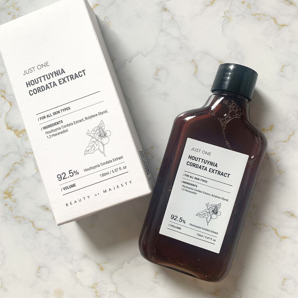 JUST ONE ヴィーガンエッセンス/BOM/化粧水を使ったクチコミ（3枚目）