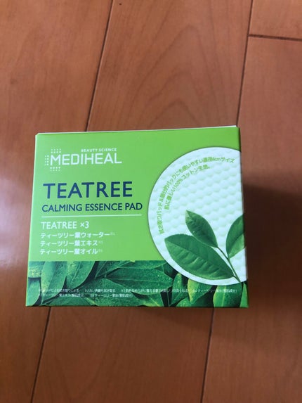 ティーツリーカーミングエッセンスパッド/MEDIHEAL/トナーパッドを使ったクチコミ(1枚目)