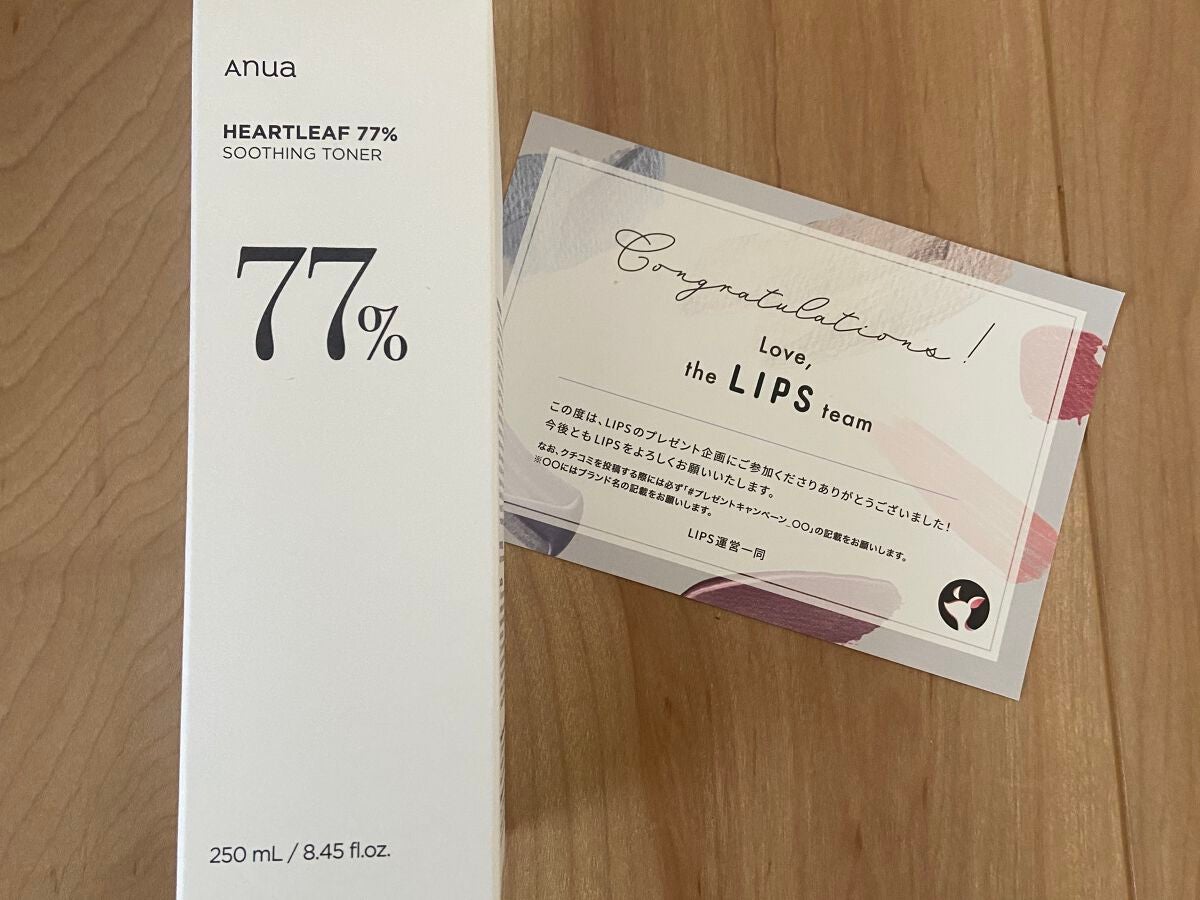 ドクダミ 77 スージングトナー/Anua/化粧水を使ったクチコミ(1枚目)