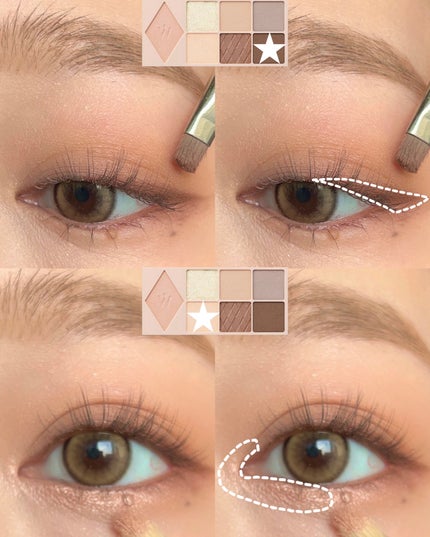 ウォンジョンヨ W デイリームードアップパレット /Wonjungyo/アイシャドウパレットを使ったクチコミ(4枚目)