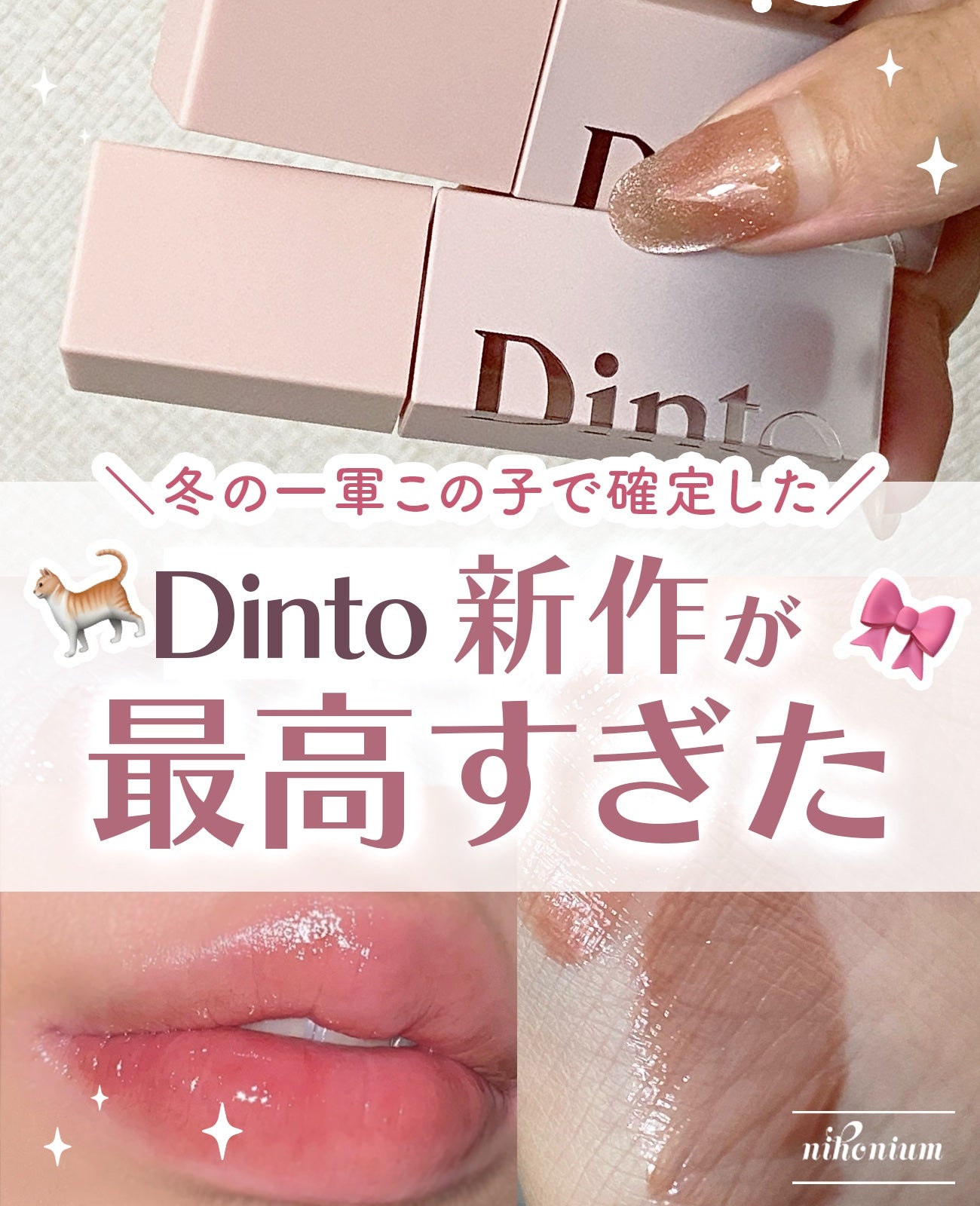 (ル・シャ ボテコレクション)ブラーゼリーボリュームリップティント/Dinto/リップティントを使ったクチコミ(1枚目)