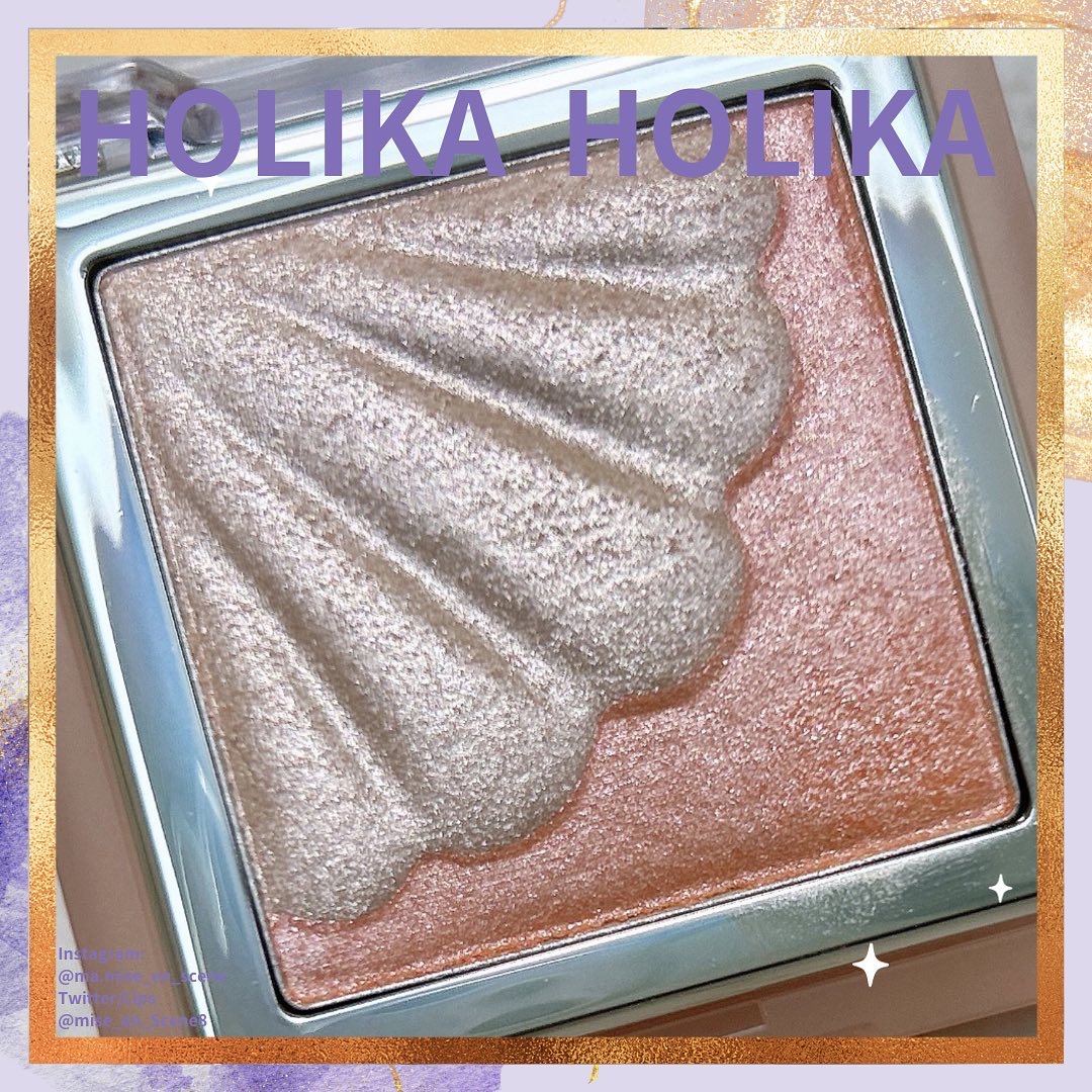 シェルグロウハイライター #01 オーロラ・ナクル/HOLIKA HOLIKA/パウダーハイライトを使ったクチコミ（2枚目）