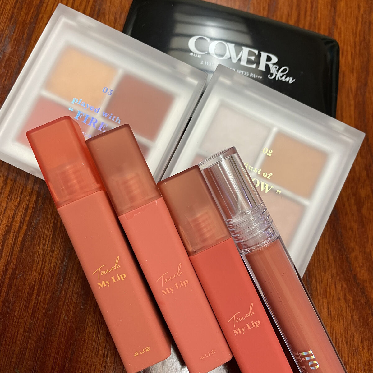 アイシャドウパレット 02 ダストオブスノー/4U2/アイシャドウパレットを使ったクチコミ（1枚目）