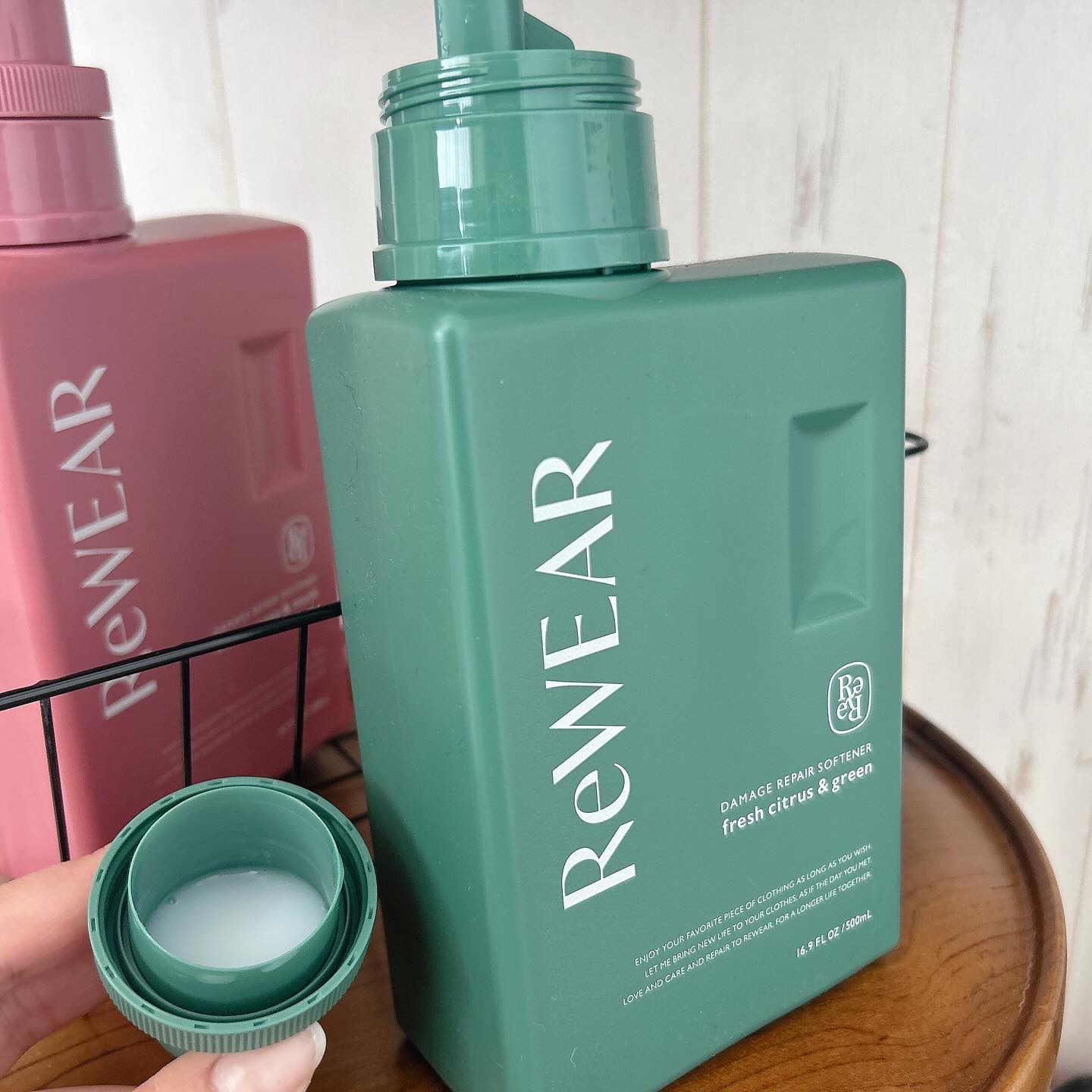 再生柔軟剤　フレッシュシトラス＆グリーン/ReWEAR/柔軟剤を使ったクチコミ（3枚目）