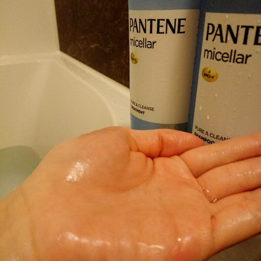 PRO-V ミセラー ピュア＆クレンズ ノンシリコンシャンプー/トリートメント/パンテーン/市販シャンプーを使ったクチコミ（3枚目）