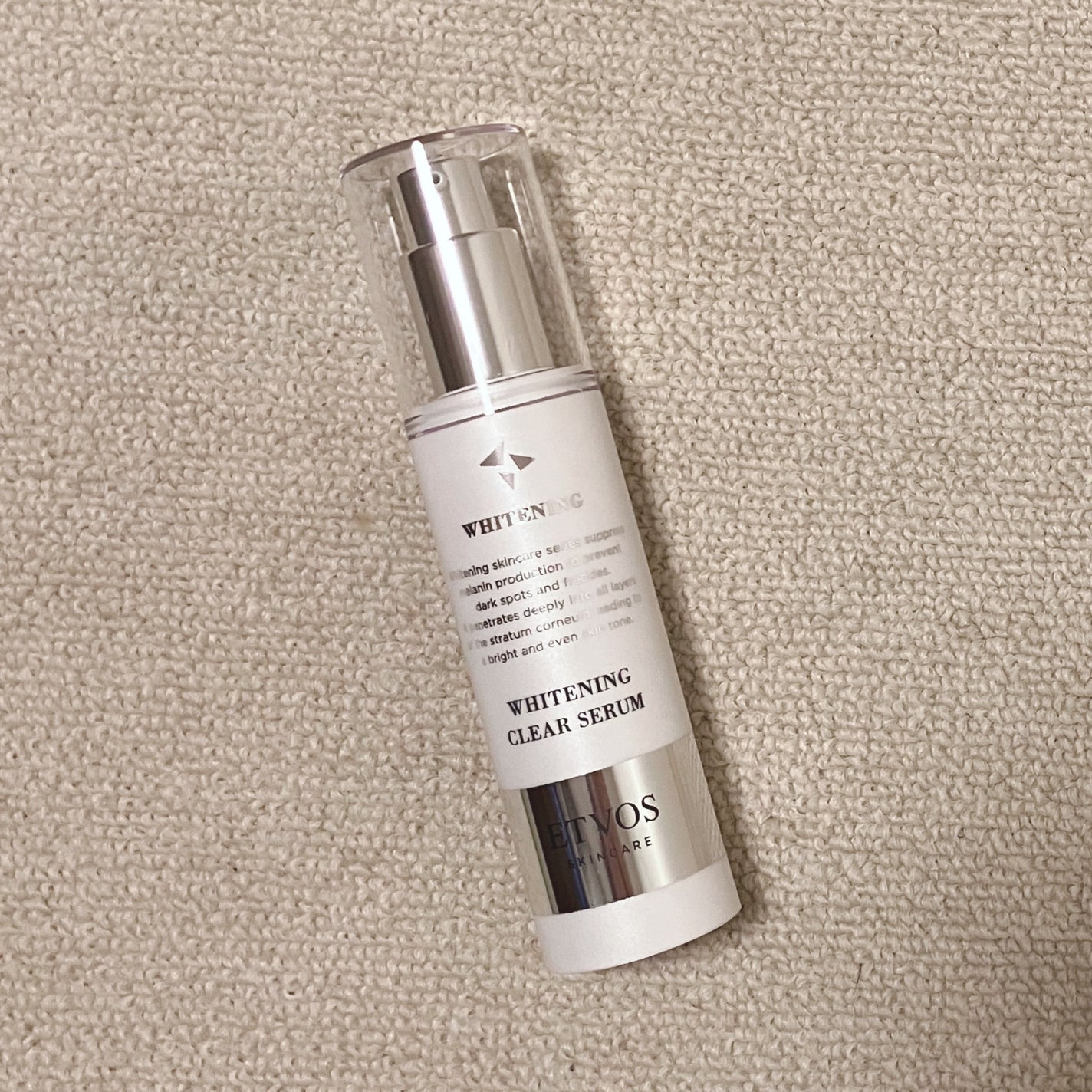 ホワイトニングクリアセラム/エトヴォス/美容液を使ったクチコミ(2枚目)