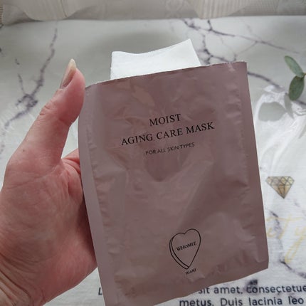 モイストエイジングケアマスク/WHOMEE/シートマスク・パックを使ったクチコミ(1枚目)