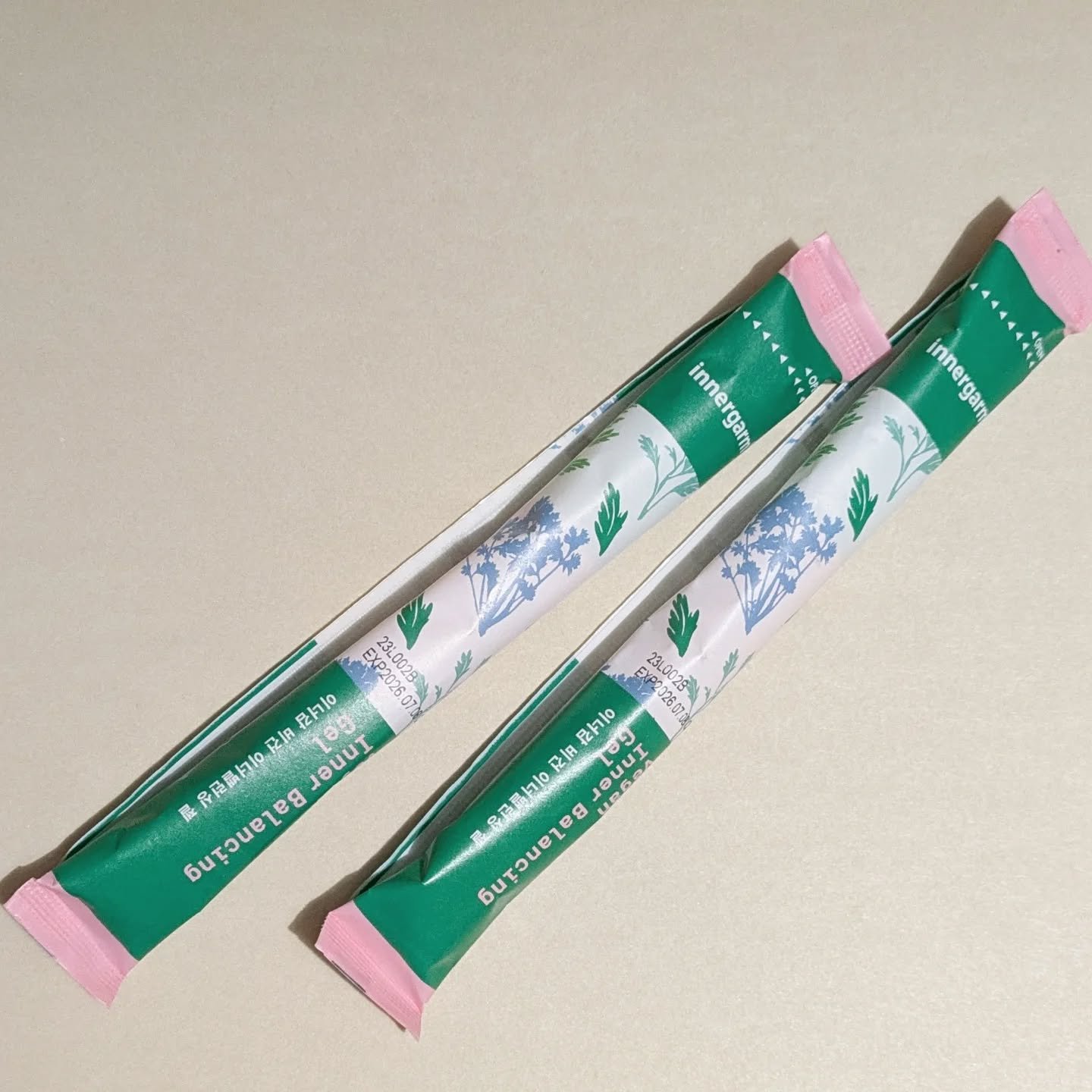 ビーガン インナーバランシングジェル/インナーガム/その他生理用品を使ったクチコミ（2枚目）