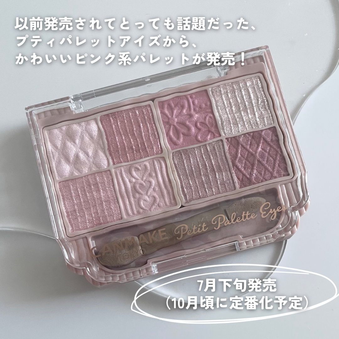 プティパレットアイズ/キャンメイク/パウダーアイシャドウを使ったクチコミ（2枚目）