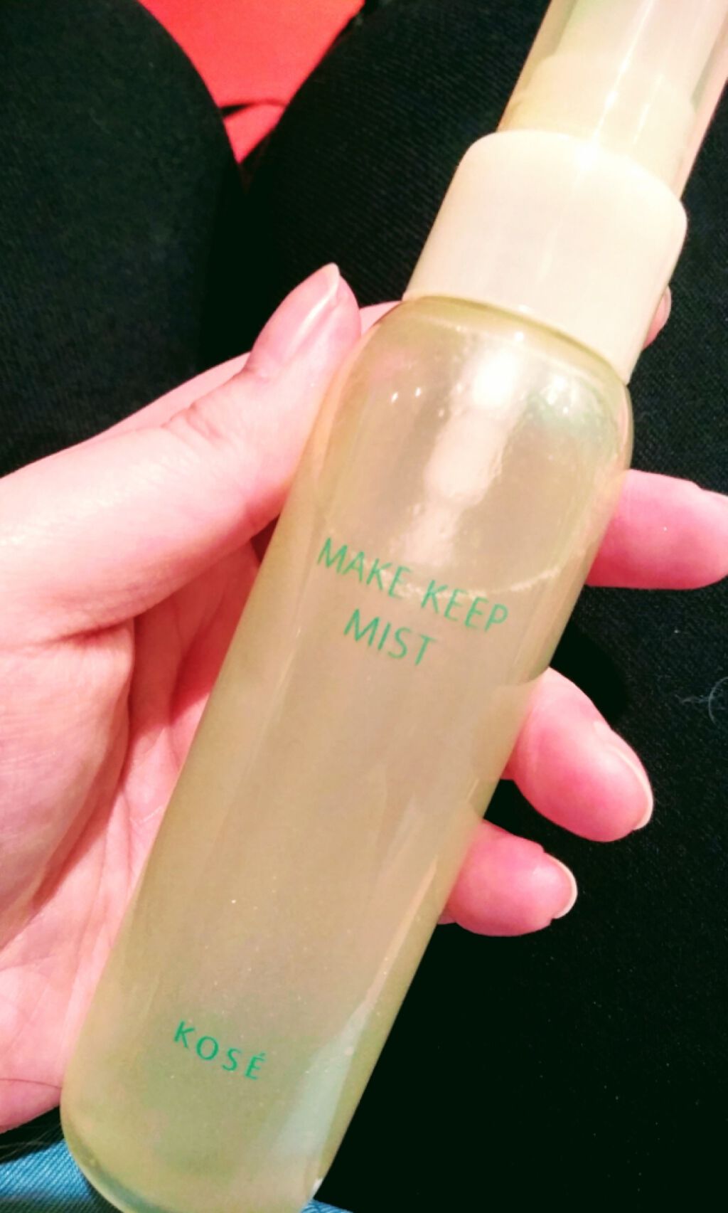 メイク キープ ミスト/コーセーコスメニエンス/フィックスミストを使ったクチコミ(1枚目)